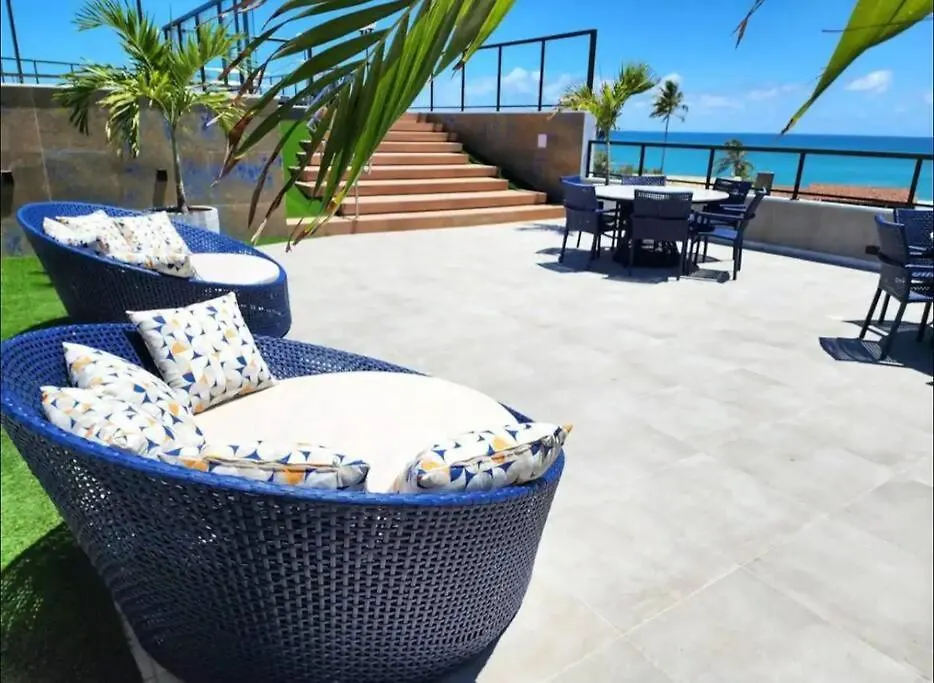 Apartamento Edificio Porto Atlantis, Com Rooftop, A 50M Do Mar Pôrto das Galinhas Brasil