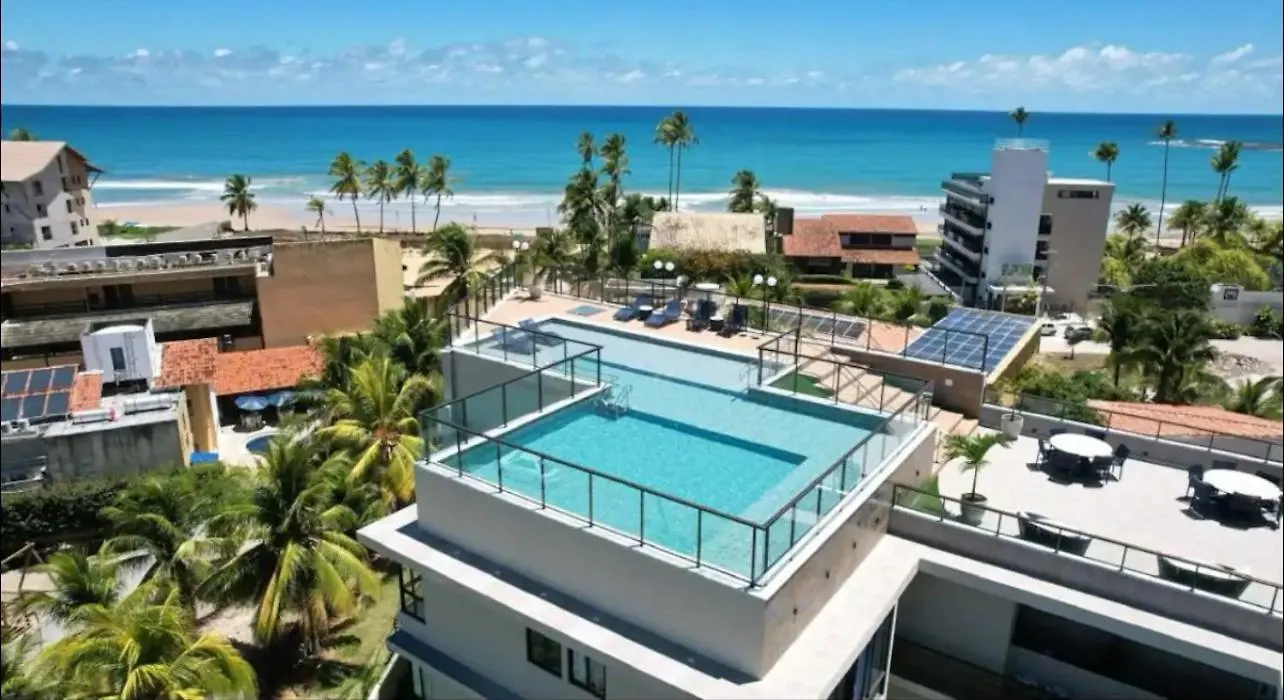 Apartamento Edificio Porto Atlantis, Com Rooftop, A 50M Do Mar Pôrto das Galinhas