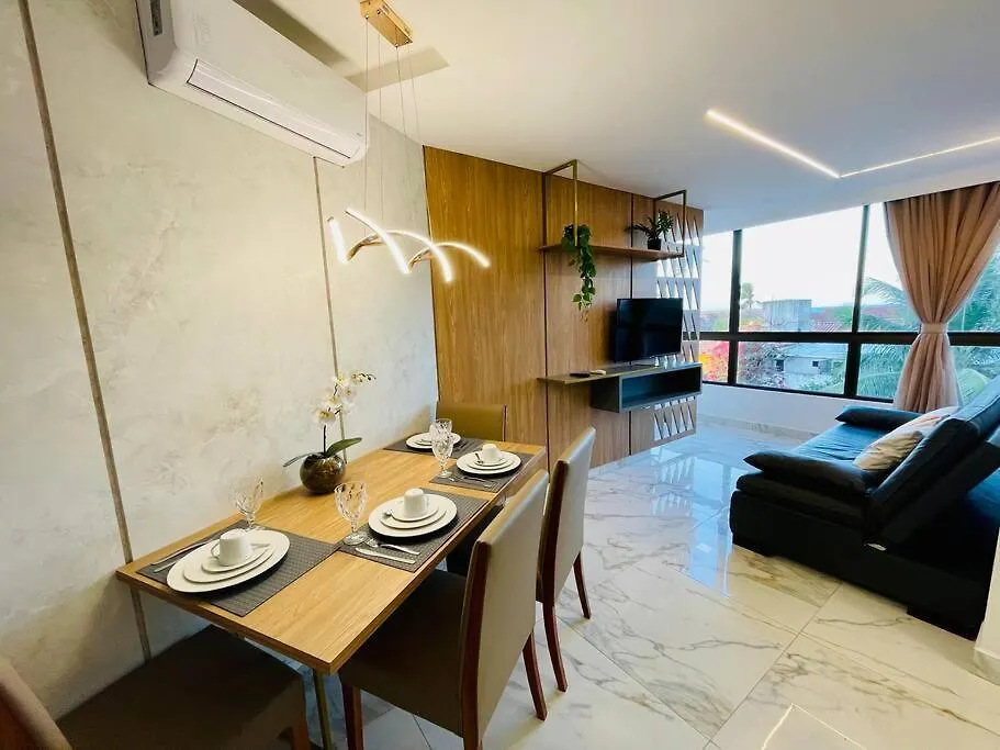 Apartamento Edificio Porto Atlantis, Com Rooftop, A 50M Do Mar Pôrto das Galinhas Brasil