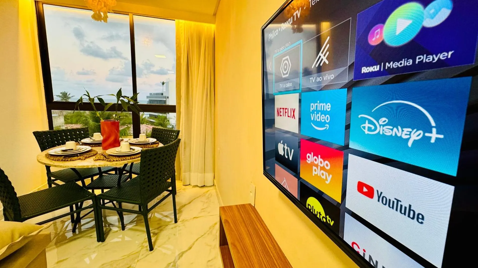 Apartamento Edificio Porto Atlantis, Com Rooftop, A 50M Do Mar Pôrto das Galinhas