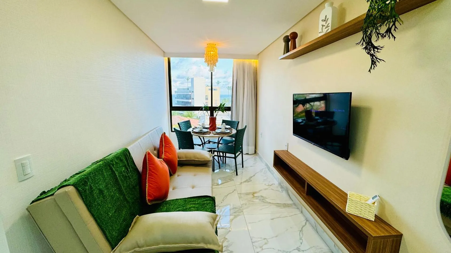 Apartamento Edificio Porto Atlantis, Com Rooftop, A 50M Do Mar Pôrto das Galinhas